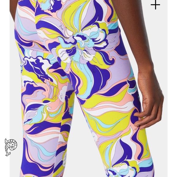Emilio Pucci Leggings Tights Rivera Print Leggings - Picture 2 of 5